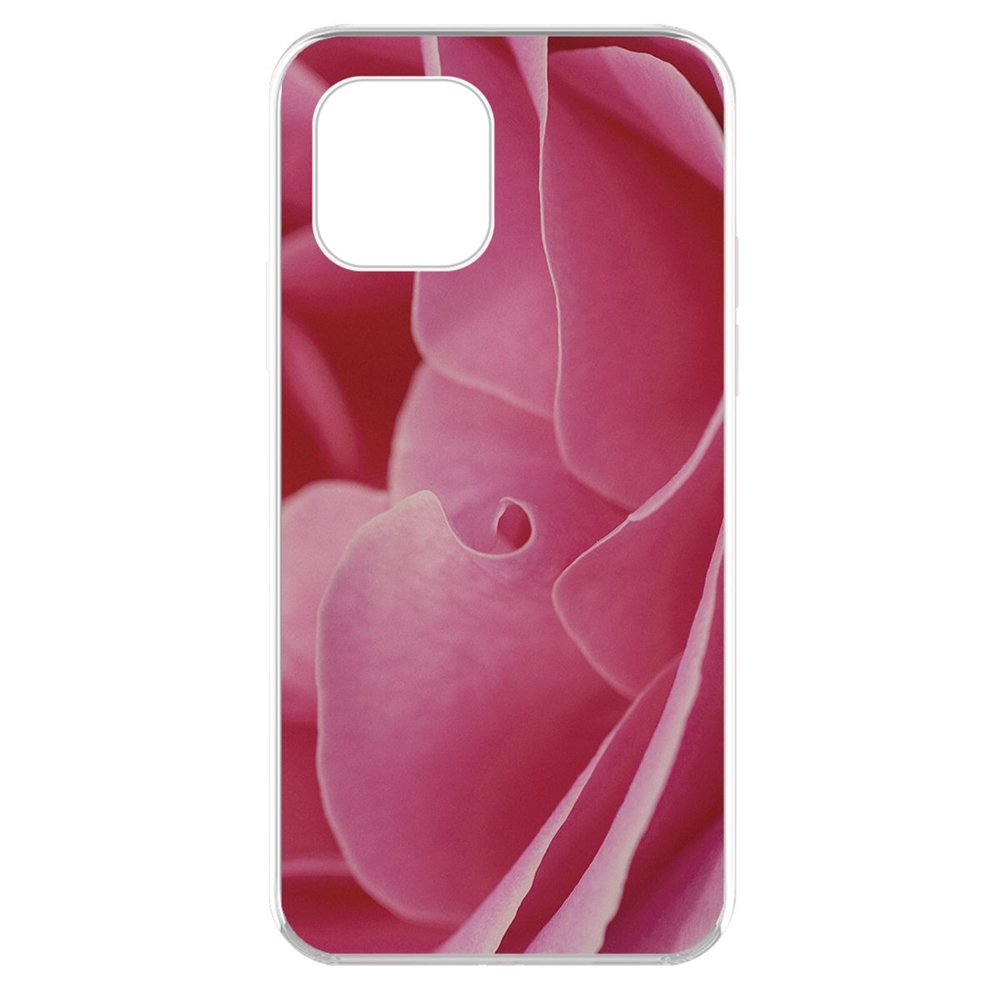 

Чехол-накладка Krutoff Clear Case Лепестки для iPhone 11 Pro, Прозрачный