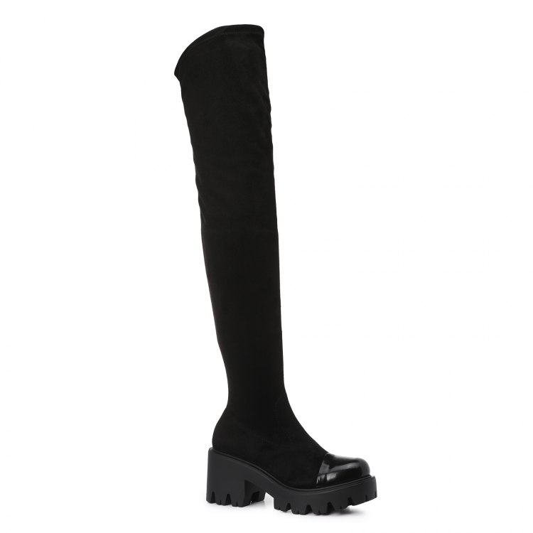 

Ботфорты женские Giovanni Fabiani S1541 черные 40 EU, Черный, S1541