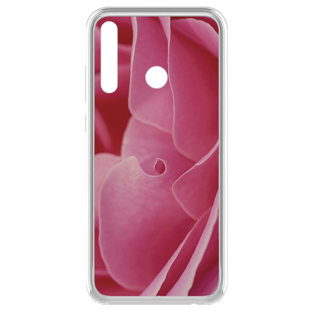 

Чехол-накладка Krutoff Clear Case Лепестки для Honor 10i/ 20i