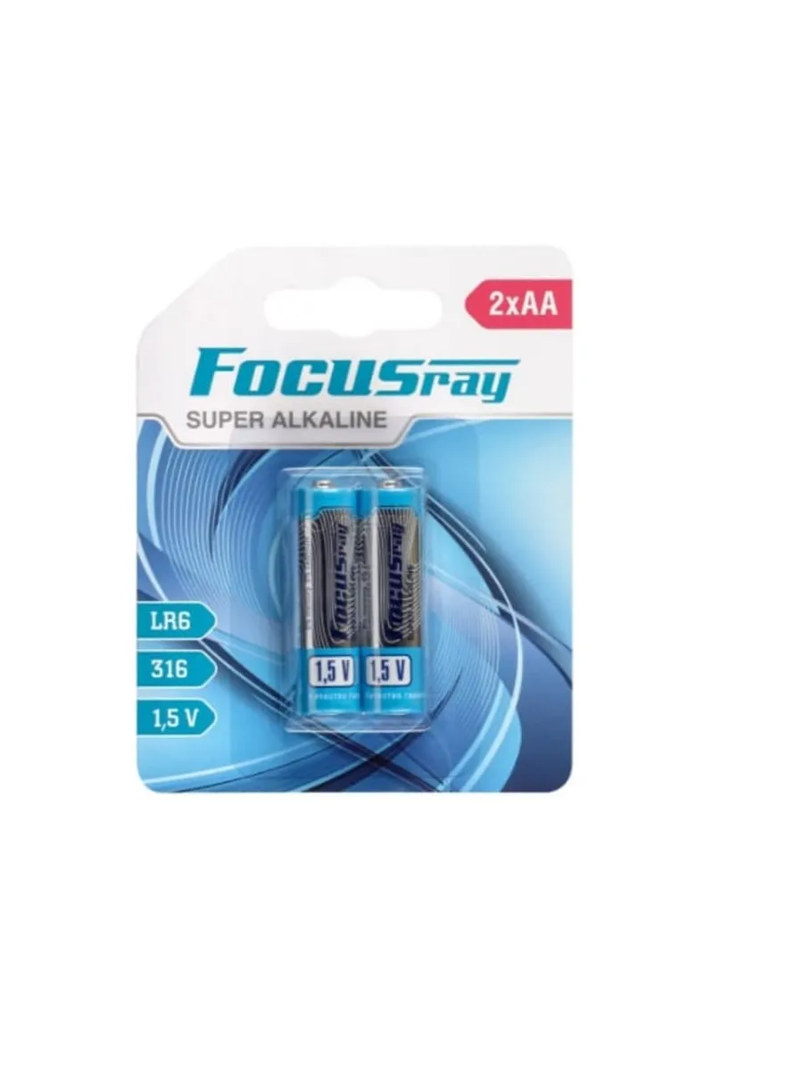 

Батарейка FOCUSray Super Alkaline АА, 2 шт, Super Alkaline АА, 2 шт
