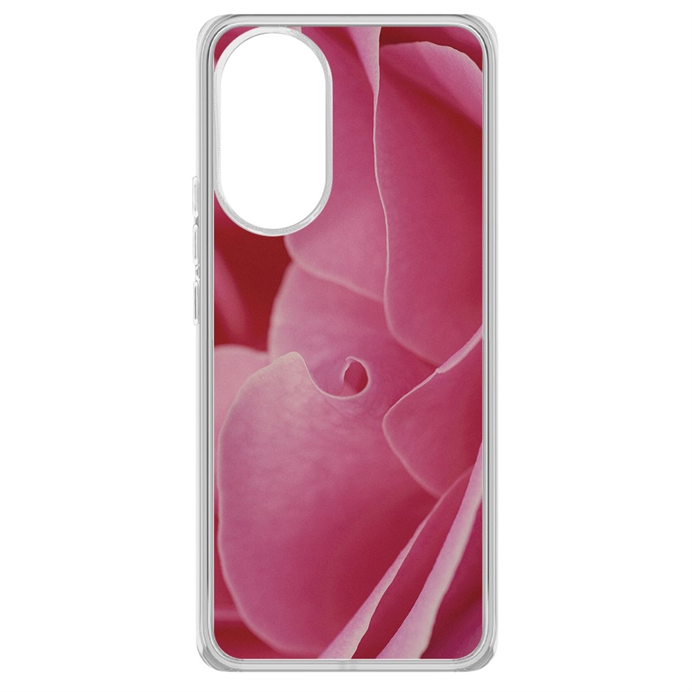 

Чехол-накладка Krutoff Clear Case Лепестки для Honor 50