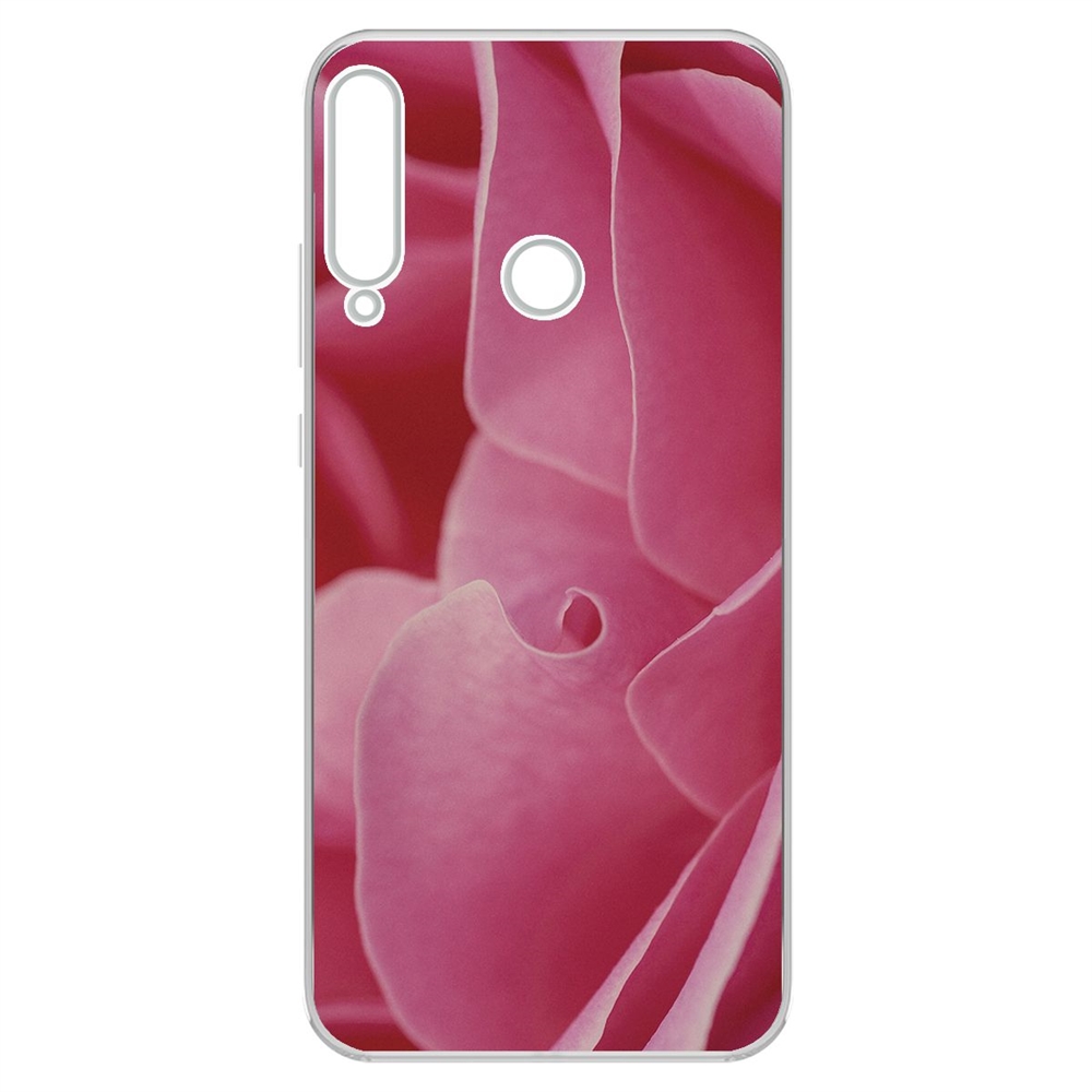 

Чехол-накладка Krutoff Clear Case Лепестки для Huawei P40 Lite E/Y7p/Honor 9C