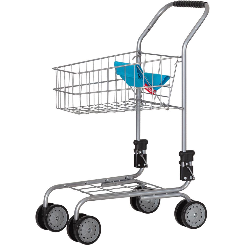 фото Игрушечная тележка для продуктов carrello trolley blue 9328