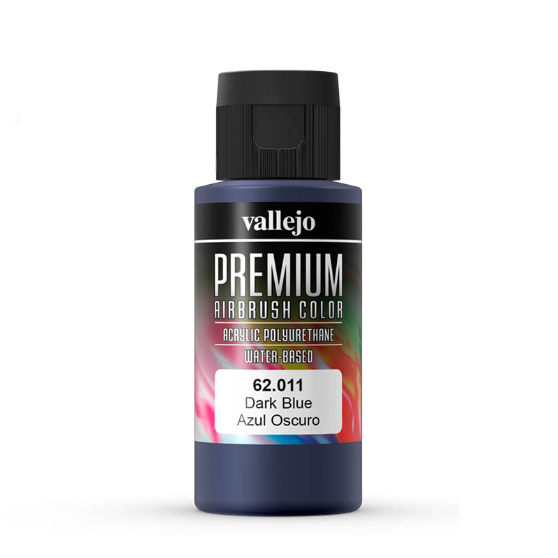 

Краска акрил-уретановая Vallejo Premium Color Dark blue 62011, Синий темный