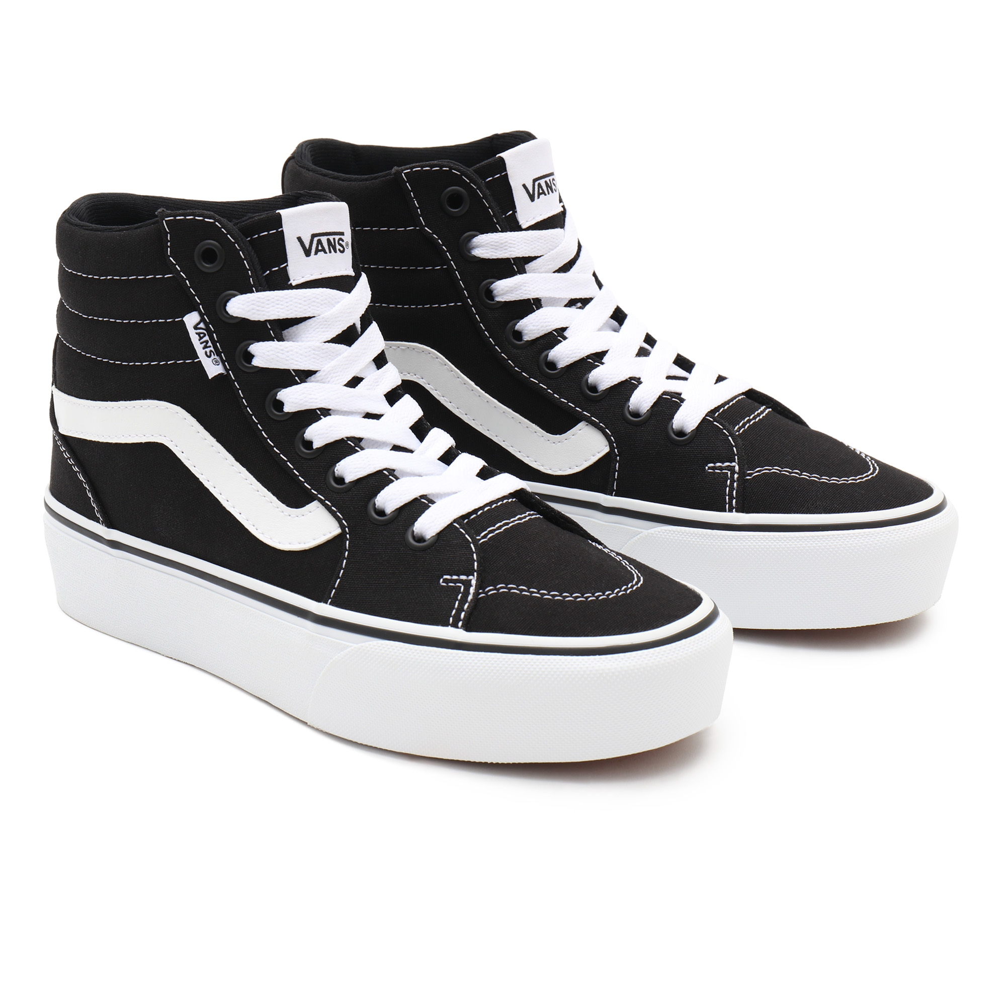 

Кеды женские Vans VA5EM7187 черные 8 US, VA5EM7187