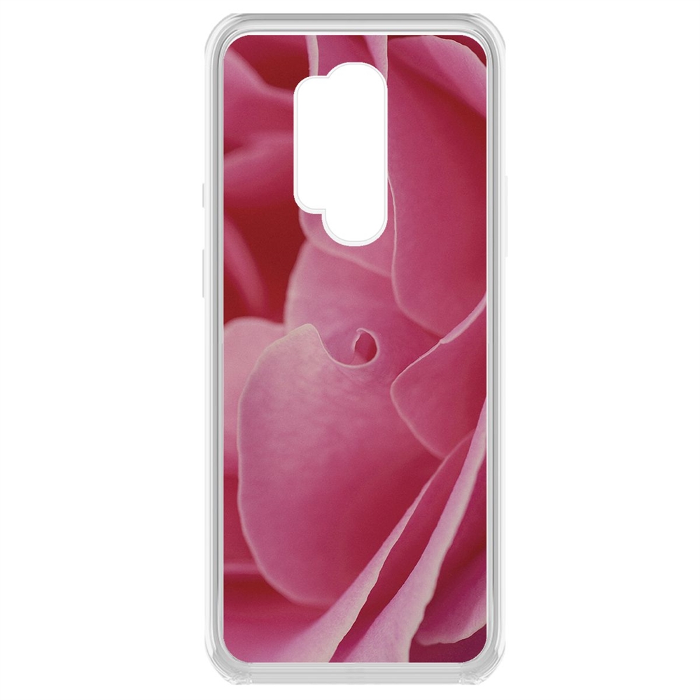 

Чехол-накладка Krutoff Clear Case Лепестки для OnePlus 8 Pro