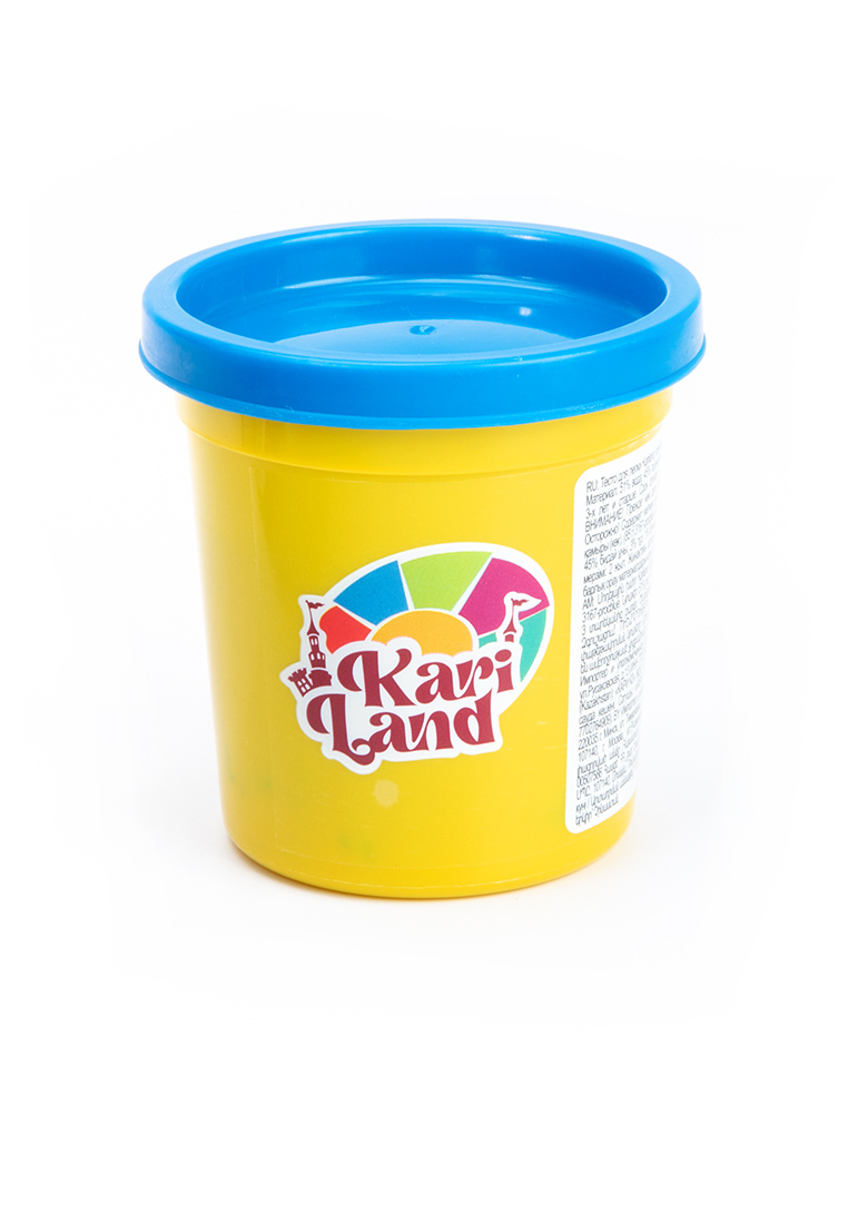 Тесто для лепки Kari Land 3167-procblue синий, 85 г