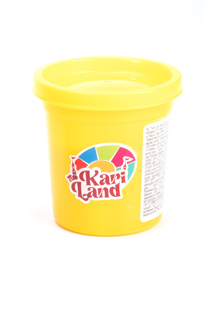 Тесто для лепки Kari Land 3167-yellow желтый 85 г 99₽