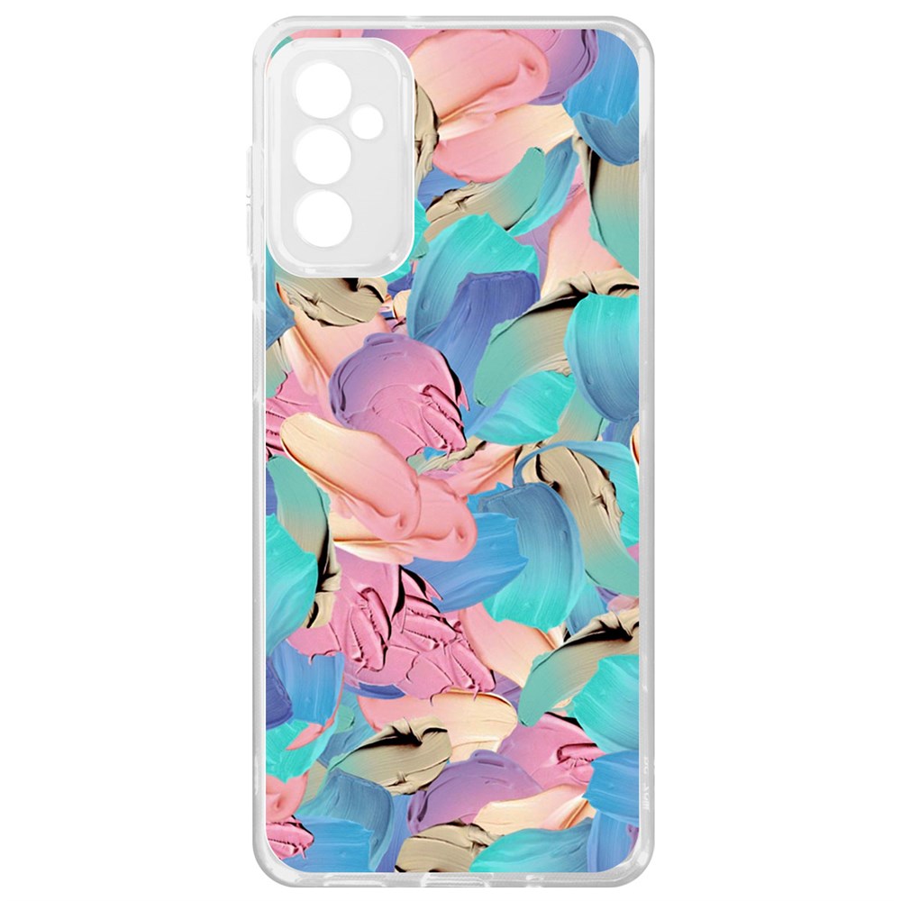 

Чехол-накладка Krutoff Clear Case Абстракт краска для Samsung Galaxy M52 (M525)