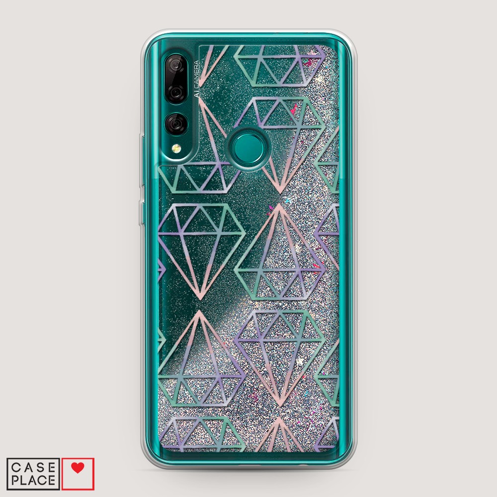 

Чехол Awog на Huawei P Smart Z/Y9 Prime 2019/Honor 9X/9X Premium "Бриллианты голографика", Разноцветный, 611991-1