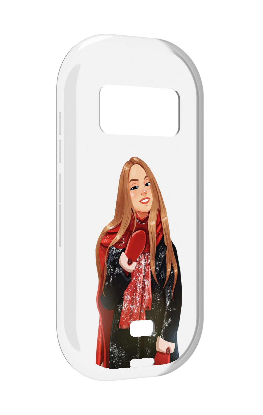 

Чехол MyPads Новогодний-зимний-арт женский для UleFone Armor 15, Прозрачный, Tocco