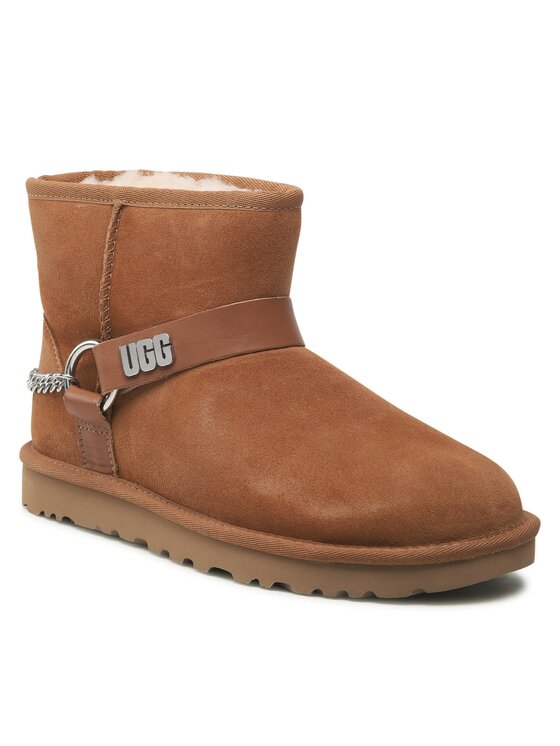 фото Сапоги w classic mini chains ii 1135090 ugg коричневый 38 eu