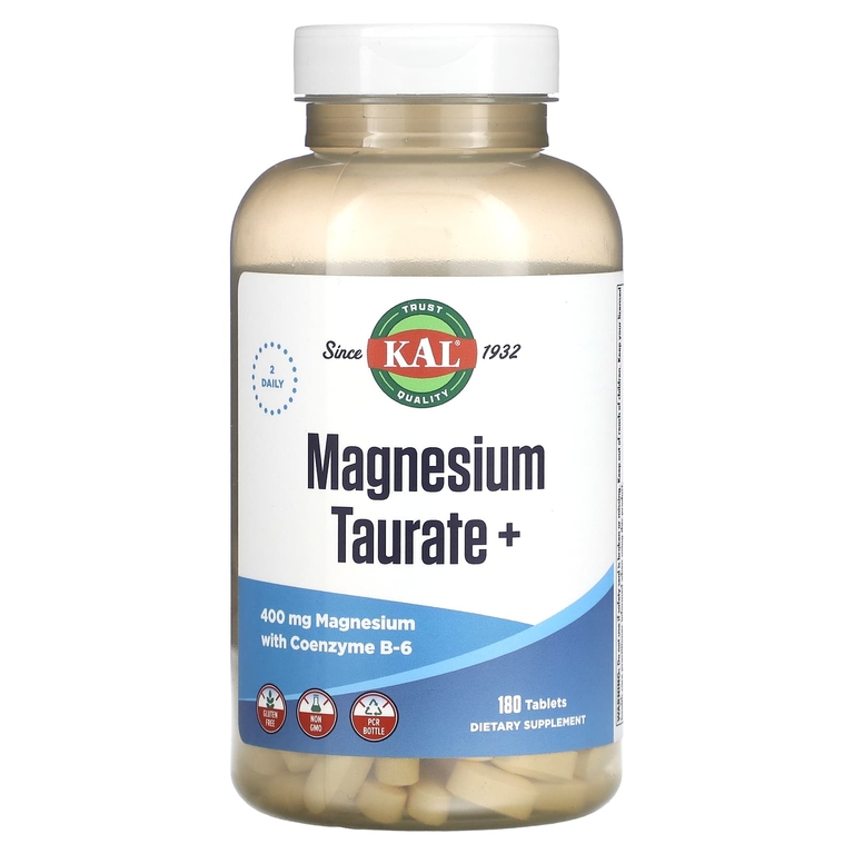 KAL Magnesium Taurate+ (Таурат магния+) 400 мг 180 таблеток