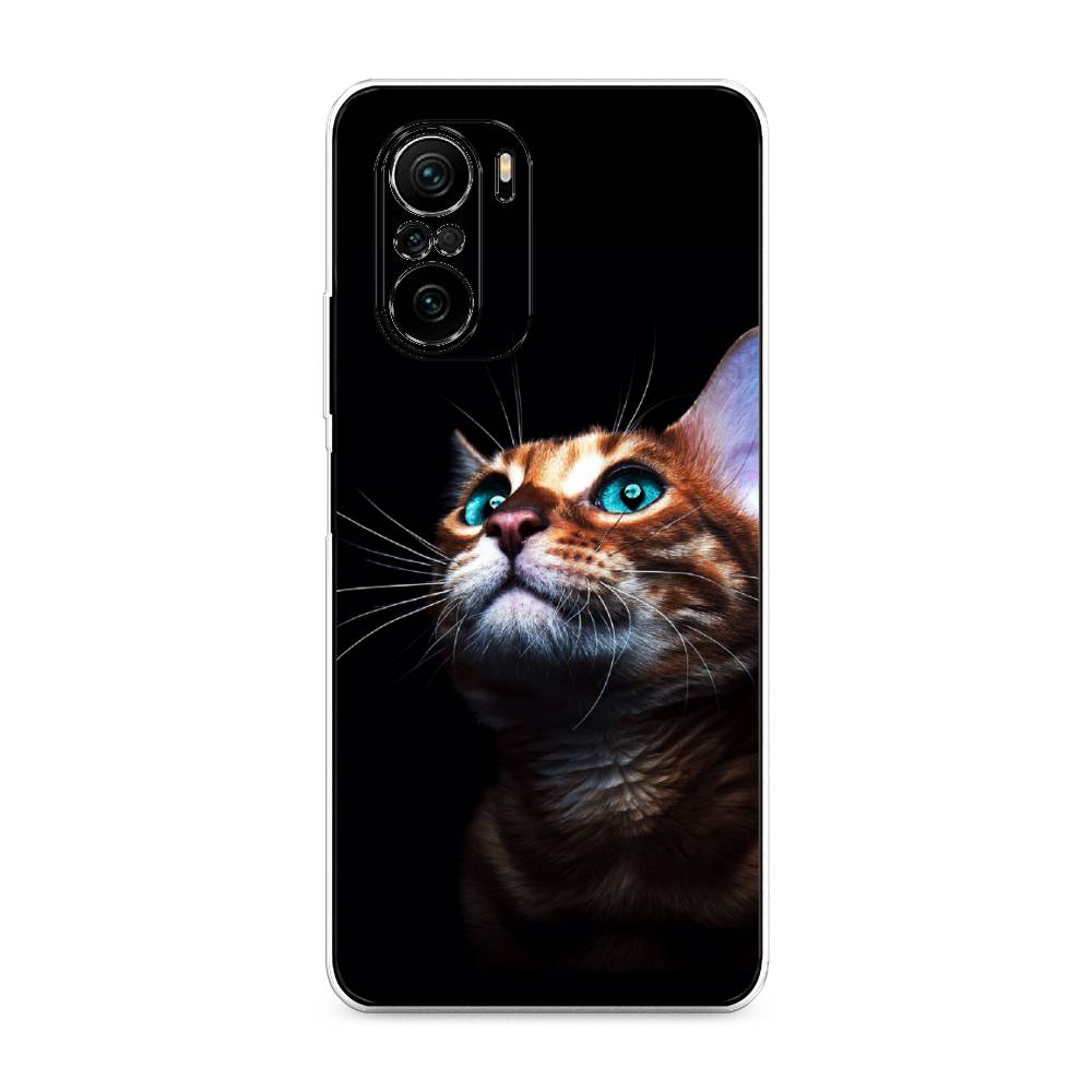 Чехол Awog на Poco F3/Redmi K40/Mi 11i Мечтательный кот