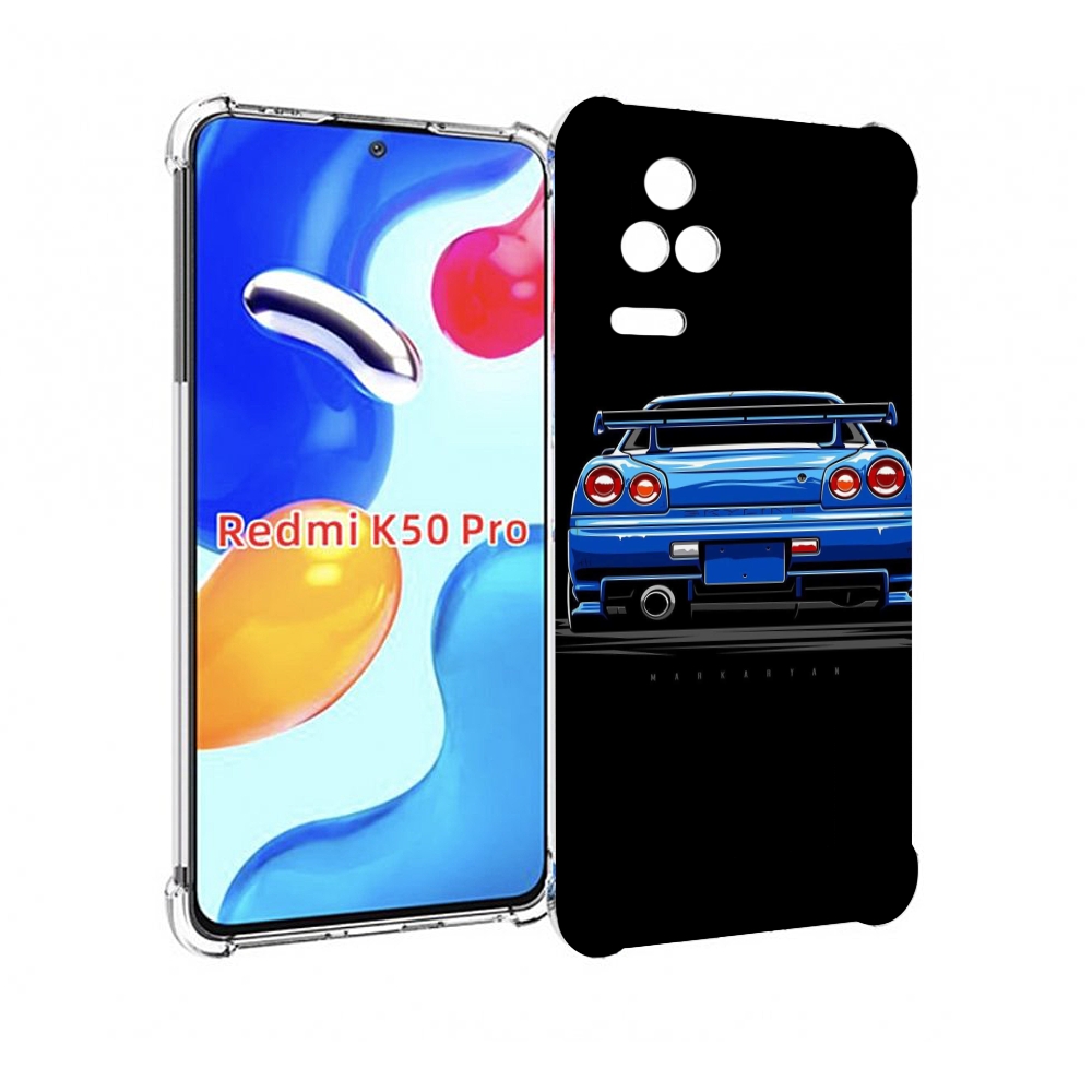 

Чехол MyPads Машина-синяя мужской для Xiaomi Redmi K50/K50 Pro, Прозрачный, Tocco