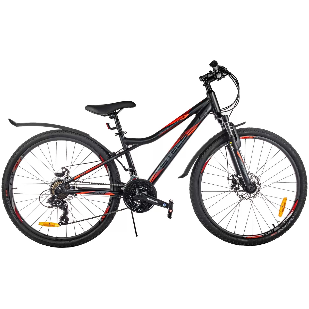 Велосипед Stels Navigator 610 MD 26 V050 2024 16 черныйкрасный 3675700₽