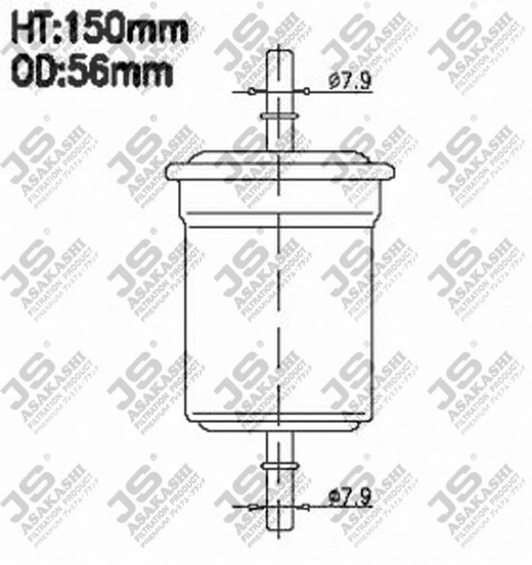 

Фильтр топливный JS Asakashi FS9207