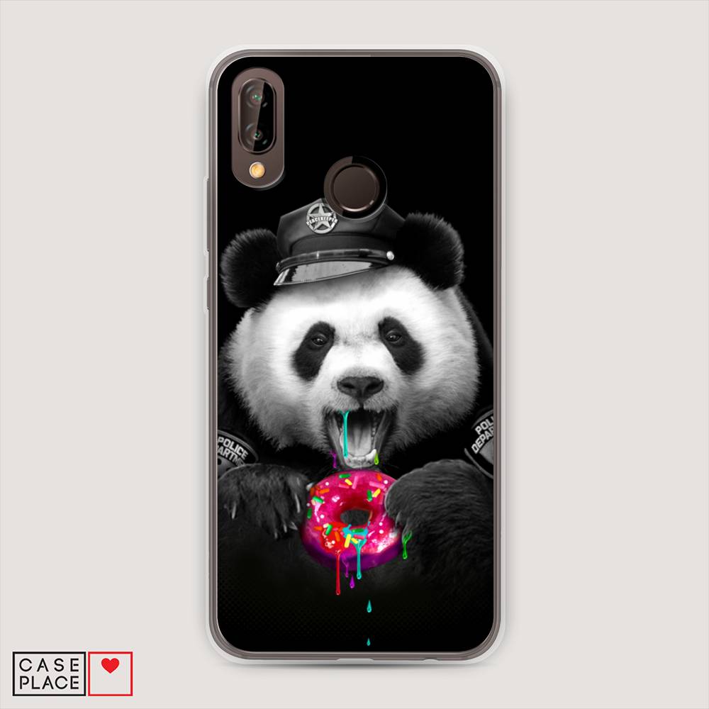 фото Чехол awog "панда police" для huawei nova 3