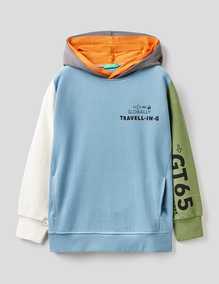 

Толстовка для мальчиков Benetton цв. разноцветный р.116, 21A_3J74C2299