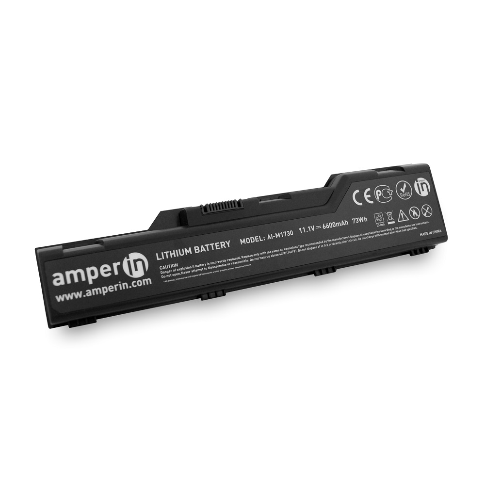

Аккумулятор Amperin для ноутбука Dell XPS M1730 11.1V 6600mAh (73Wh) AI-M1730
