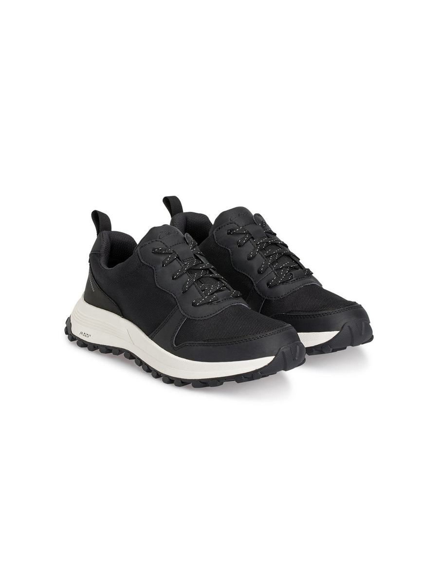 

Кроссовки женские Clarks 1410366 черные 39.5 EU, Черный, 001410366