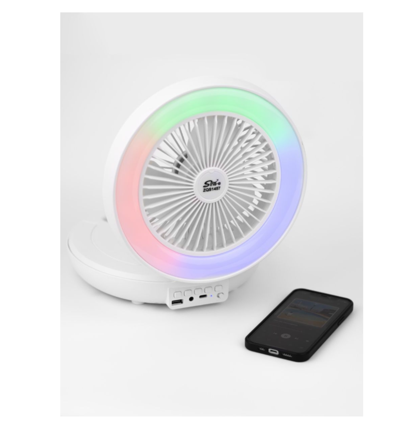 

Вентилятор настольный Sing-E ZQS1457 белый, ZQS1457