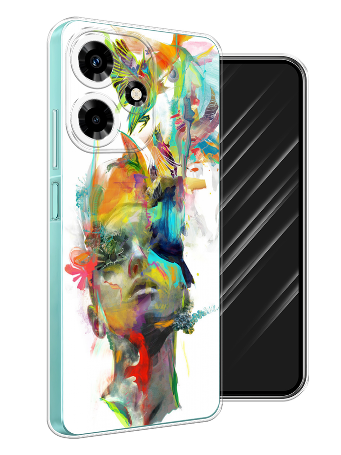

Чехол Awog на Infinix Hot 30 "Теория мечты", Зеленый, 3104050-10