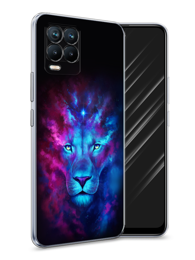 

Чехол Awog на Realme 8 "Космический лев", Разноцветный, 255450-1
