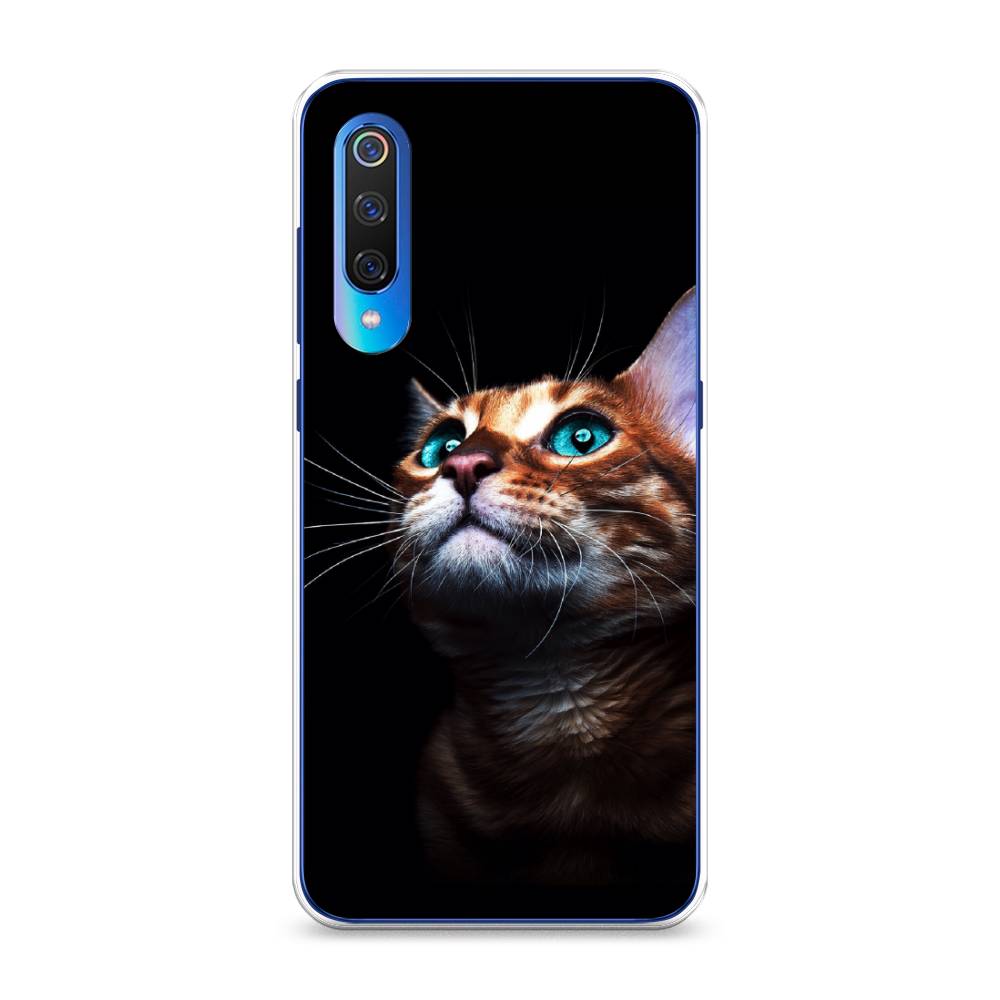 

Чехол Awog на Xiaomi Mi 9 "Мечтательный кот", Разноцветный, 34850-1