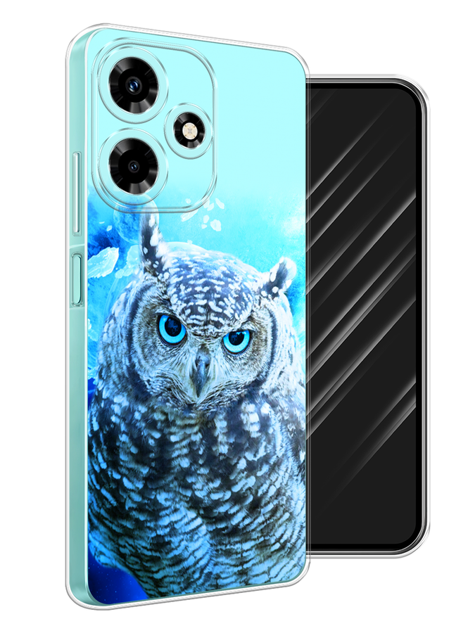 

Чехол Awog на Infinix Hot 30 "Сова арт 7", Синий;голубой, 3104050-1