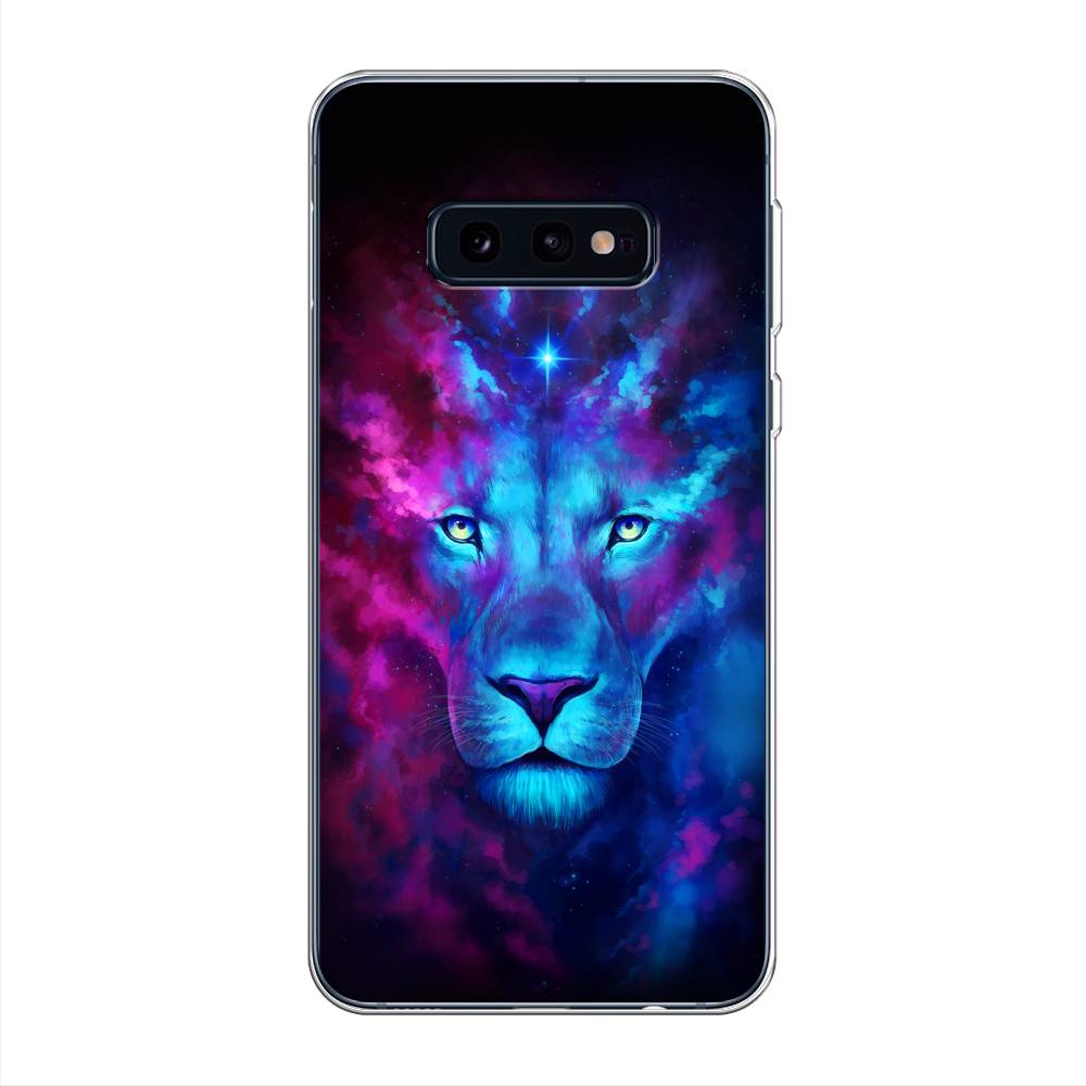 

Чехол Awog на Samsung Galaxy S10E "Космический лев", Разноцветный, 27250-1