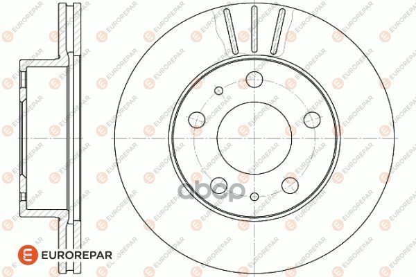 

Тормозной диск EUROREPAR 1618863880