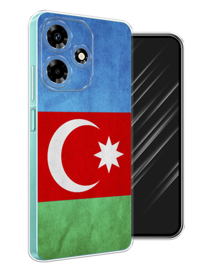 

Чехол Awog на Infinix Hot 30 "Флаг Азербайджана", Синий;красный;зеленый, 3104050-5