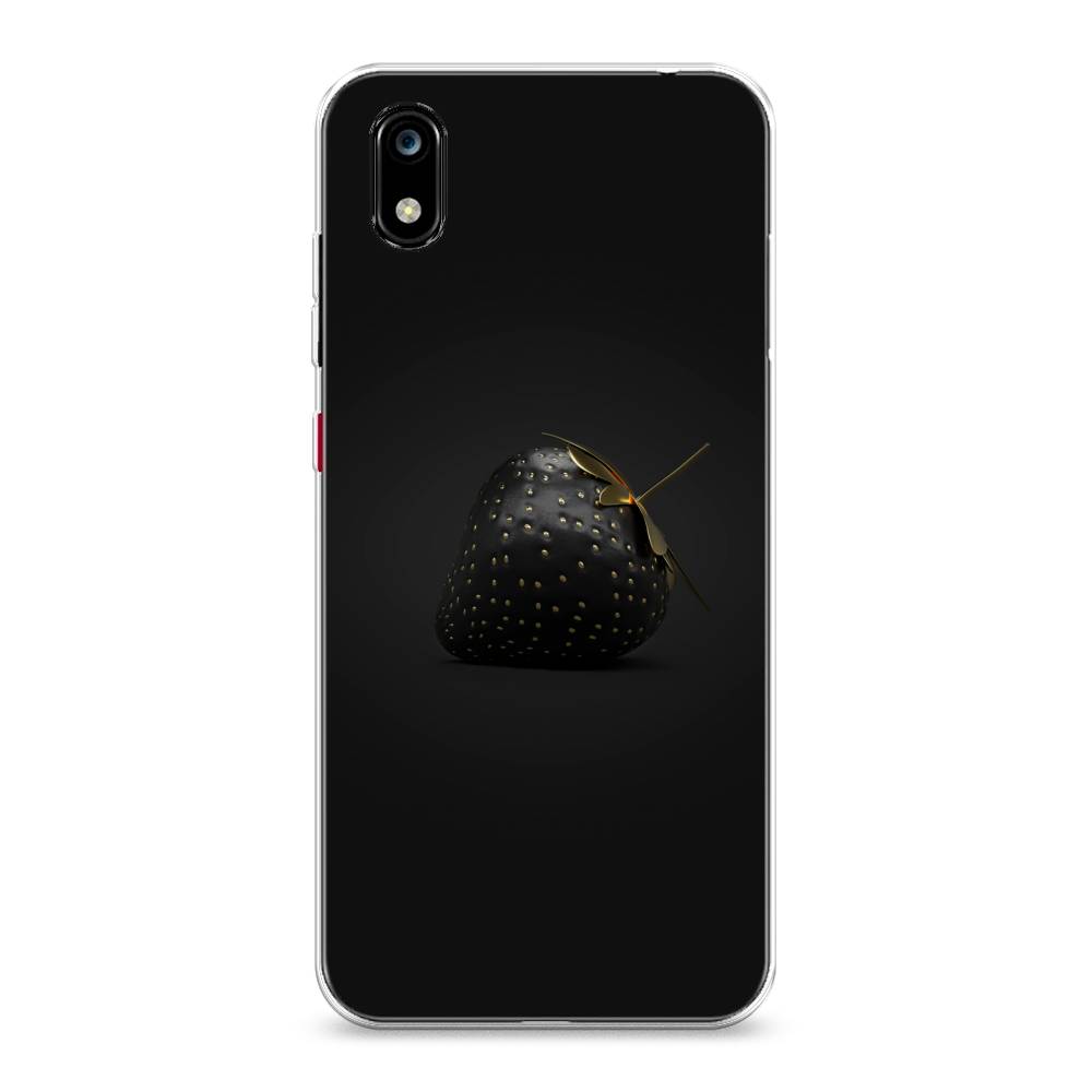 

Чехол Awog на ZTE Blade A7 2019 / ЗТЕ Блэйд A7 2019 "Черная клубника", Разноцветный, 133150-10