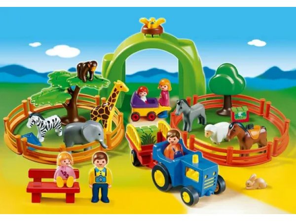 

Playmobil 1-2-3 6754 Зоопарк для малышей