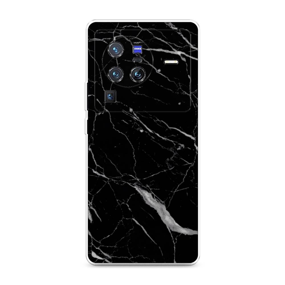 фото Силиконовый чехол "черный минерал" на vivo x80 pro awog