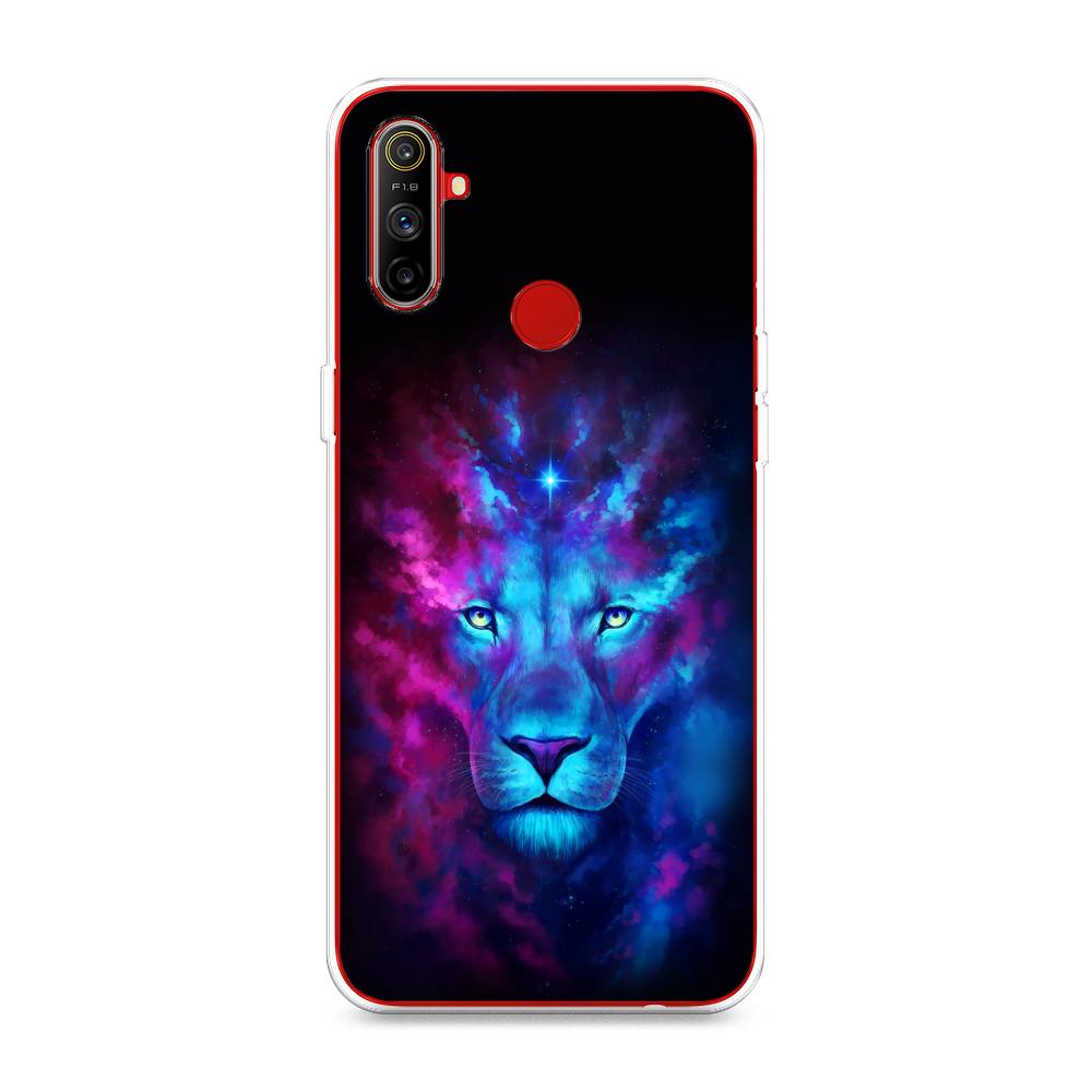 

Чехол Awog на Realme C3 "Космический лев", Разноцветный, 253050-1