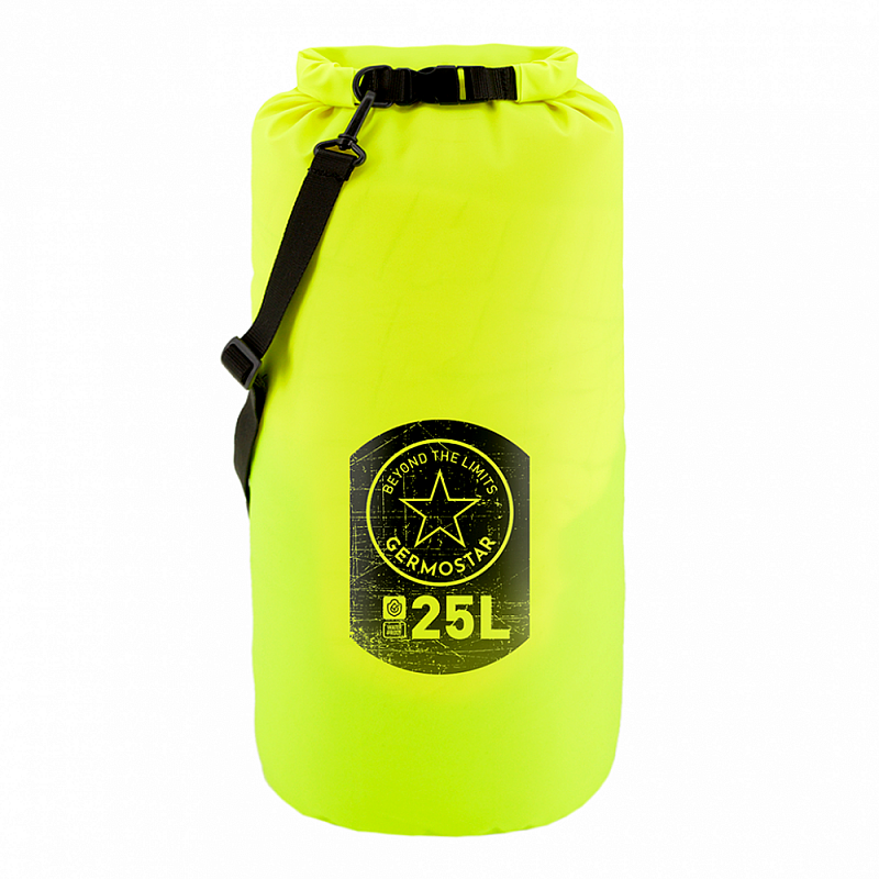 Гермомешок Germostar PRO ПВХ трикотаж 0,45мм 25л жёлто-зеленый