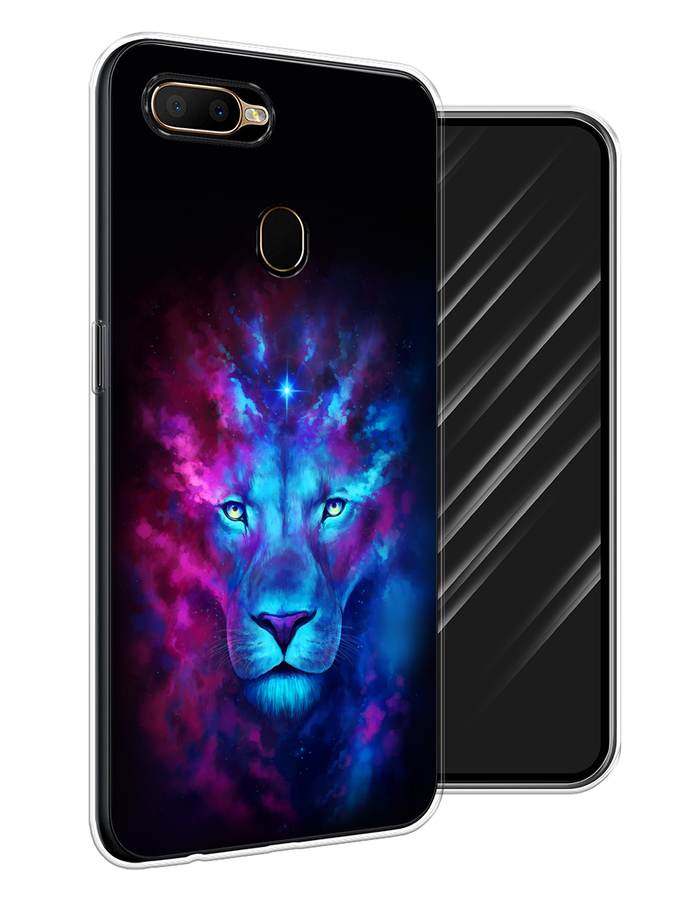 

Чехол Awog на Oppo A5s "Космический лев", Разноцветный, 252350-1