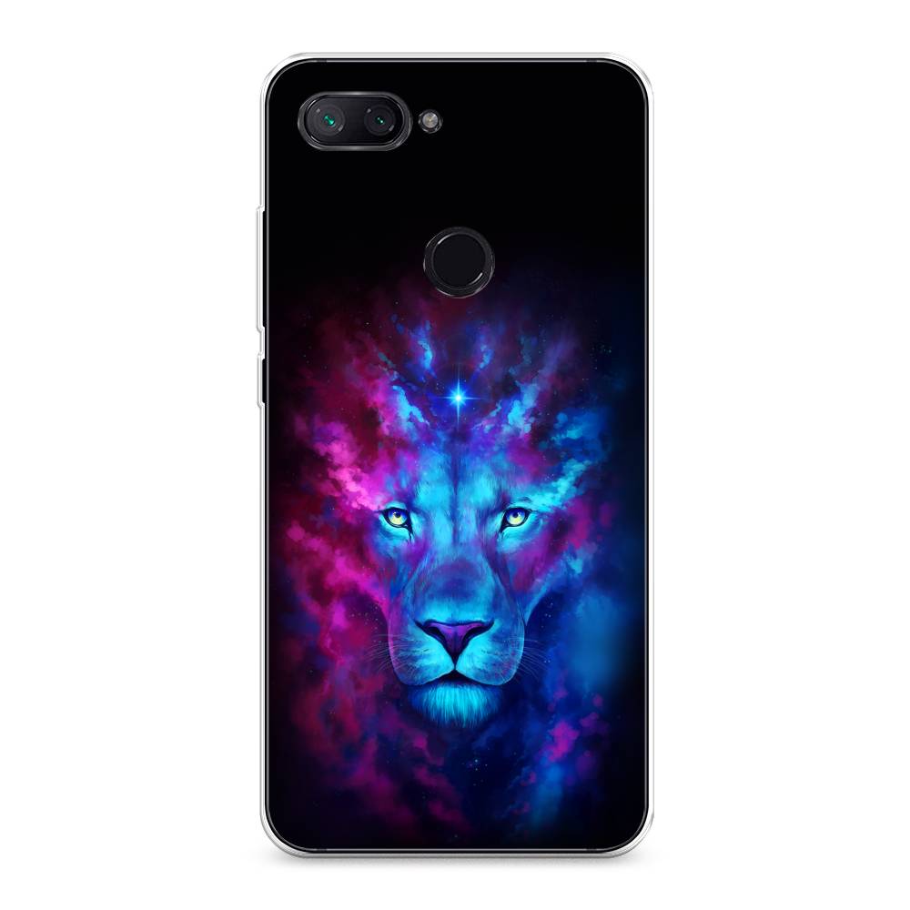 

Чехол Awog на Xiaomi Mi 8 Lite (Youth Edition) "Космический лев", Разноцветный, 34550-1