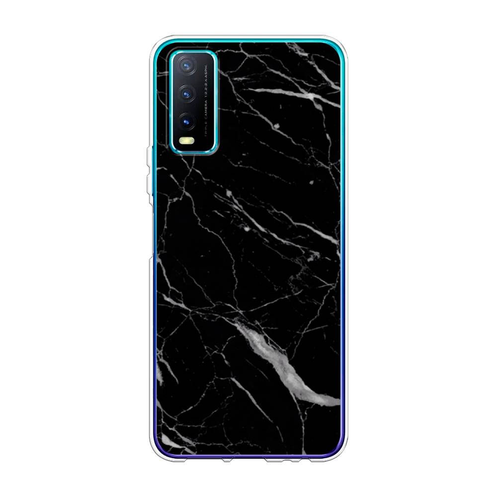 

Чехол Awog на Vivo Y20 "Черный минерал", 263650-3