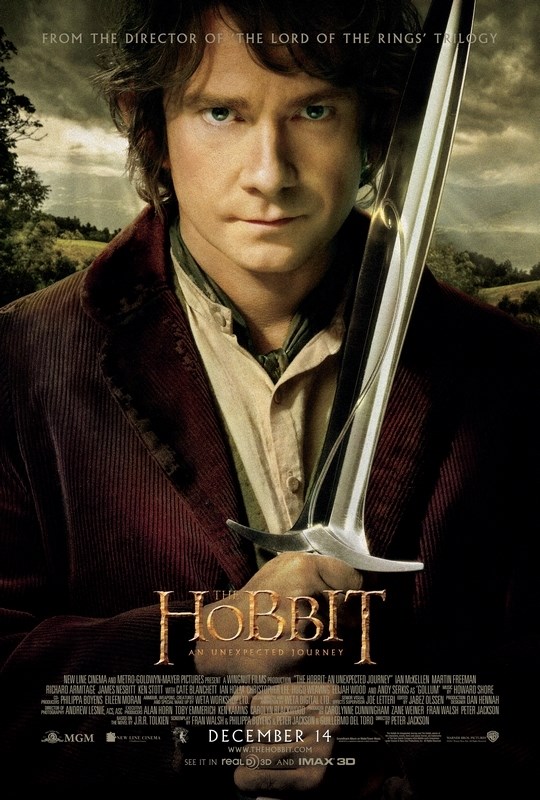 

Постер к фильму "Хоббит: Нежданное путешествие" (The Hobbit An Unexpected Journey) A1