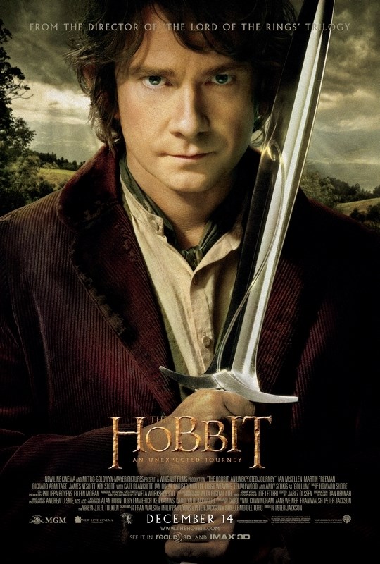 

Постер к фильму "Хоббит: Нежданное путешествие" (The Hobbit An Unexpected Journey) A4