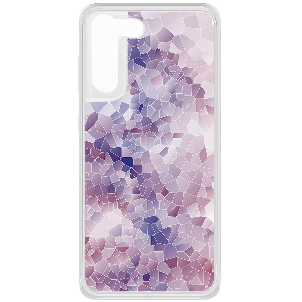 

Чехол-накладка Krutoff Clear Case Витраж 2 для Samsung Galaxy S21 FE 5G, Прозрачный