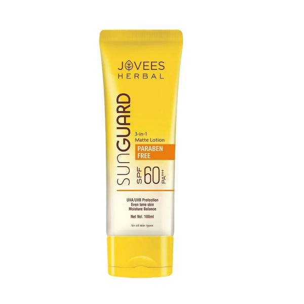 Лосьон JOVEES солнцезащитный для лица Sun Guard 3-in-1 Matte Lotion SPF 60 PA+++ 100 мл 1 set sunshade net анти уф вентиляция pp утолщенный зеленый солнцезащитный штор парус