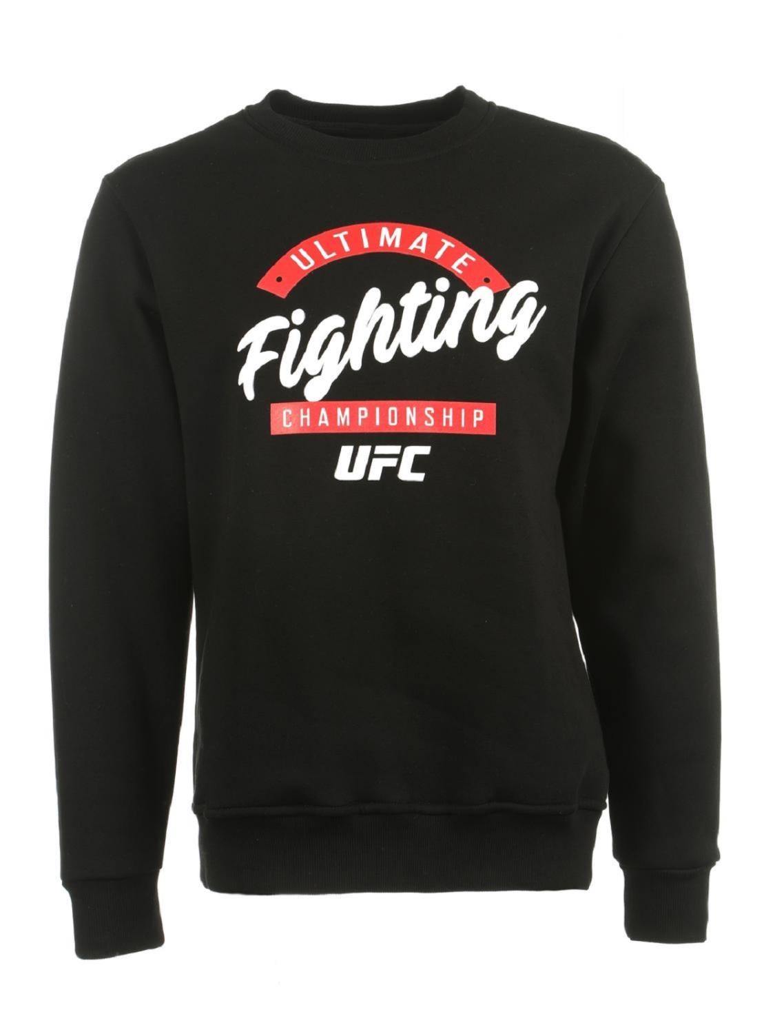 

Свитшот мужской UFC UFCSW200 черный L, UFCSW200