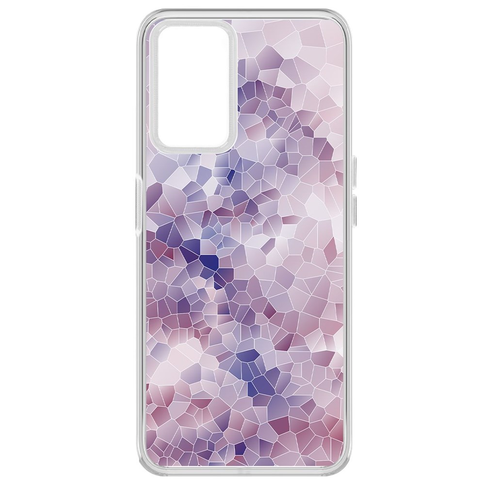 

Чехол-накладка Krutoff Clear Case Витраж 2 для Realme 9i, Прозрачный