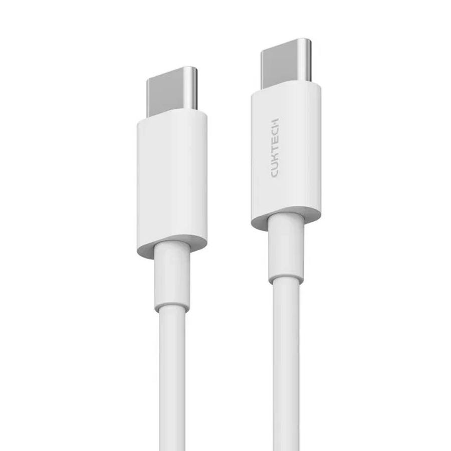 Кабель USB Type-C-USB Type-C Cuktech KLC-5499 0.1 м белый