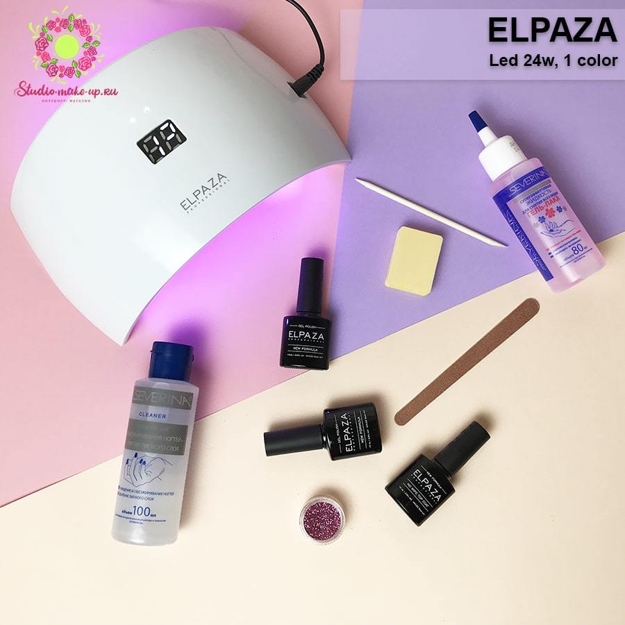 

Набор для гель-лака Elpaza start mini 2