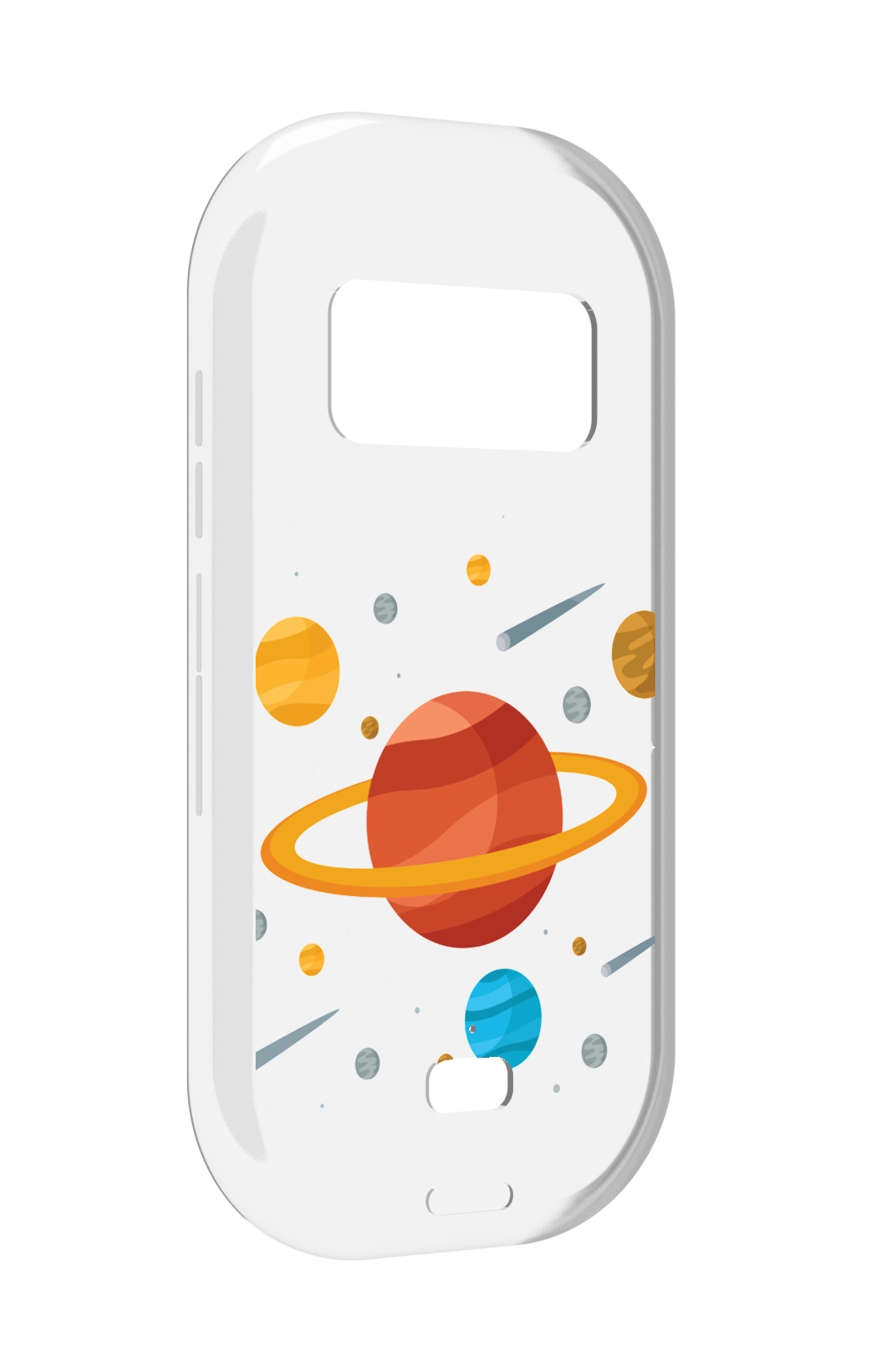 

Чехол MyPads Планета-Сатурн для UleFone Armor 15, Прозрачный, Tocco